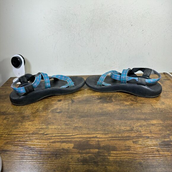 Chaco Z/Cloud 2 Trace Eclipse Blue Sport Hiking Sandals Shoes Women's Size 9 - Picture 5 of 8